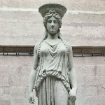 Cariatide — Usinage d’une cariatide en mousse Polyuréthane
