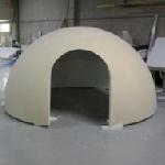 Igloo — Réalisation de 2 Igloo diamètre 3.6 m, intérieur design en polystyrène + résine