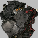 Moteur Honda — Numérisation d’un moteur de moto pour conception d’un cadre.