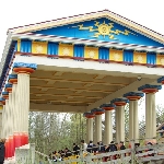 Tonnerre de Zeus — Remise en état de l’attraction tonnerre de Zeus au parc Astérix