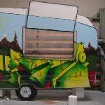 Casabo — Réalisation d’une caravane en polystyrène peint