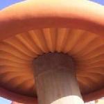 Champignon — En partenariat avec Atelier Artistique du Béton - Découpe de polystyrène - Projection de résine
