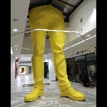 Jambes Douai — Réalisation de jambes pour un centre commercial - Douai