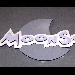MoonScoop — Logo en polystyrène