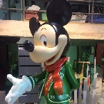 Parc d’attraction — Personnages en résine