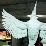 Phenix — Réalisation d’un Phénix en résine - moule perdu mousse PU