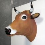 T?te de vache — Fabrication de tête de vache en polystyrène