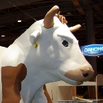 Danone — Réalisation d’une vache géante pour le salon de l’agriculture