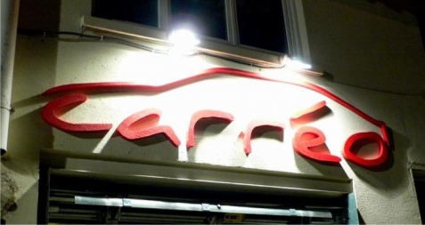 Carreo — Logo en polystyrène
