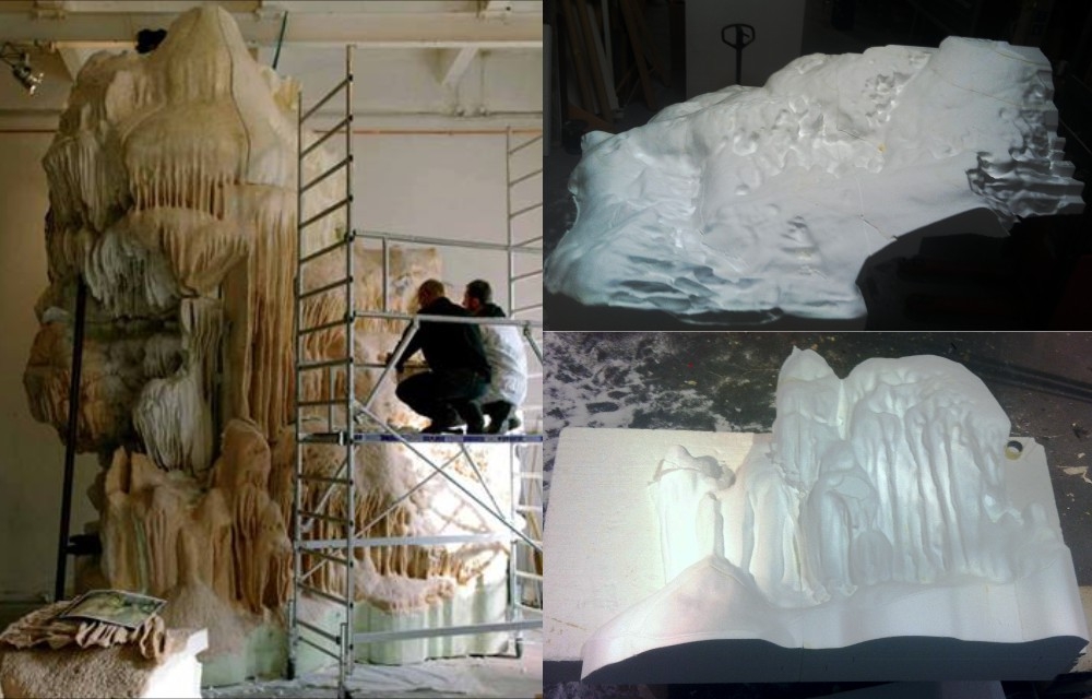 Grotte Chauvet — Usinage d’éléments pour la grotte Chauvet - Atelier Phénomènes