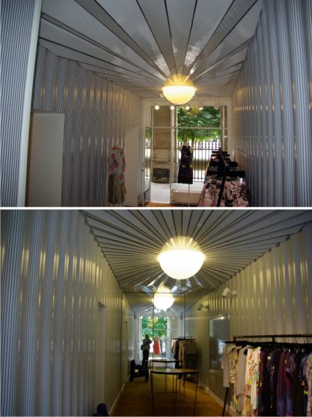 Plafond Boutique — Réalisation de 2 plafonds pour l’habillage d’une boutique