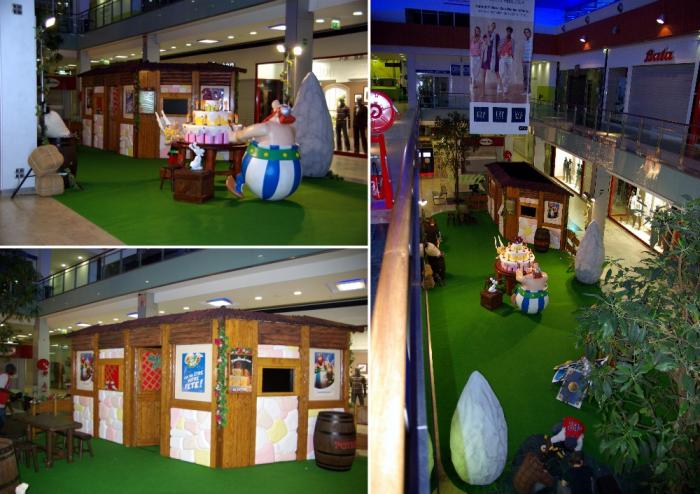 Stand Astérix — Réalisation d’un stand pour les 20 ans du Parc Astérix